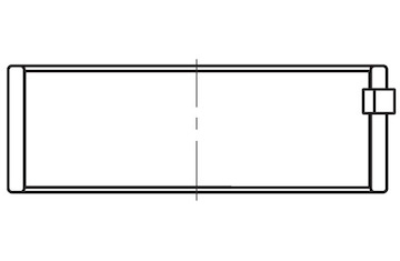 Pánev ojničního ložiska MAHLE ORIGINAL 081 PL 21836 025