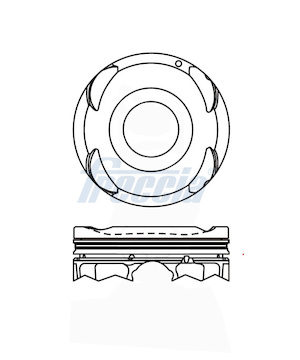 Píst FRECCIA FP23-102800
