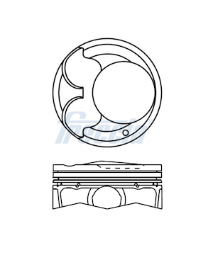 Píst FRECCIA FP23-103400
