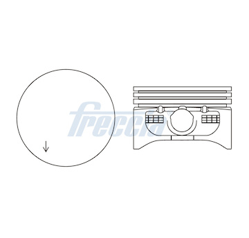 Píst FRECCIA FP23-106000