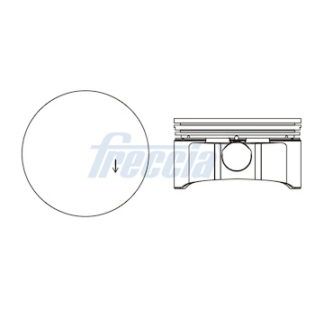 Píst FRECCIA FP23-106450