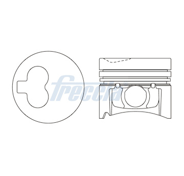 Píst FRECCIA FP23-108300
