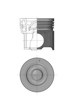 Píst KOLBENSCHMIDT 41628600
