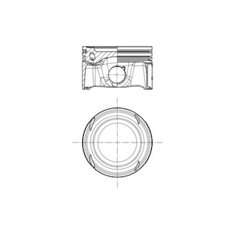 Píst MAHLE ORIGINAL 001 PI 00215 002