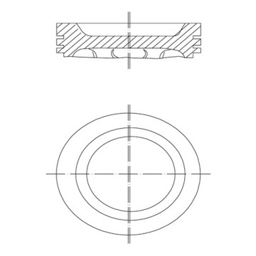 Píst MAHLE ORIGINAL 031 88 00