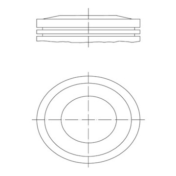 Píst MAHLE ORIGINAL 039 34 00