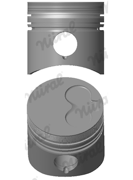 Píst NÜRAL 87-109500-00