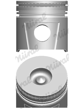Píst NÜRAL 87-123700-30