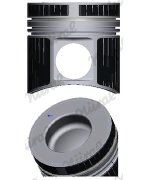 Píst NÜRAL 87-179300-30