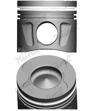 Píst NÜRAL 87-427400-10