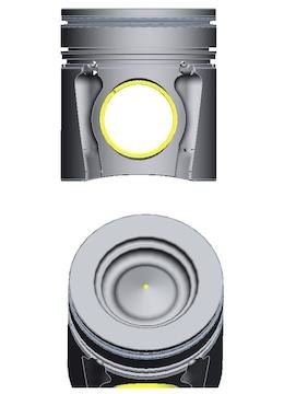 Píst NÜRAL 87-445200-00
