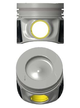 Píst NÜRAL 87-454107-00