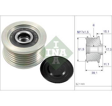 Předstihová spojka INA 535 0144 10
