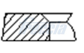 Sada pístních kroužků FRECCIA FR10-079300