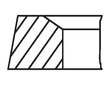 Sada pístních kroužků MAHLE ORIGINAL 503 60 N0