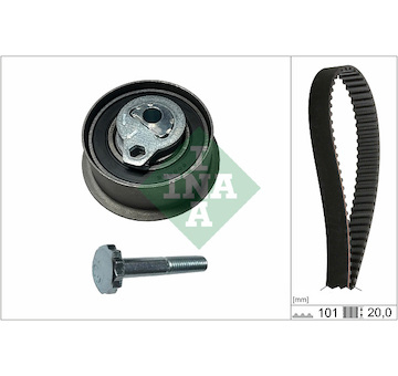 Sada rozvodového řemene INA 530 0839 10