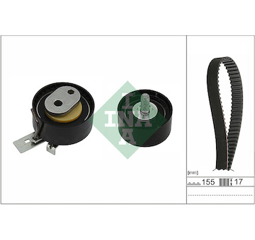 Sada rozvodového řemene INA 530 0947 10