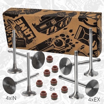 Sada ventilů, sací/výfukový ventil ET ENGINETEAM VS0005