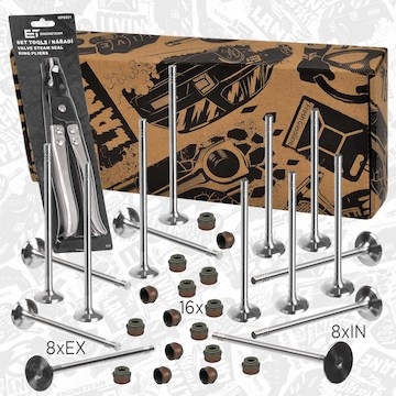 Sada ventilů, sací/výfukový ventil ET ENGINETEAM VS0006VR1