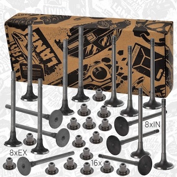 Sada ventilů, sací/výfukový ventil ET ENGINETEAM VS0007