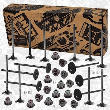 Sada ventilů, sací/výfukový ventil ET ENGINETEAM VS0012