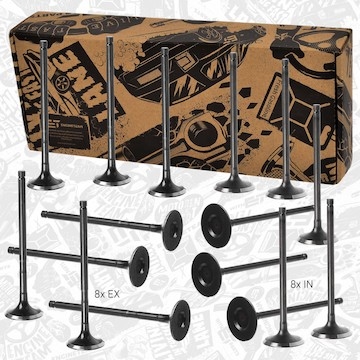 Sada ventilů, sací/výfukový ventil ET ENGINETEAM VS0012VR2