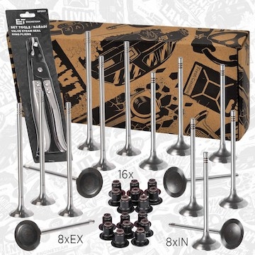 Sada ventilů, sací/výfukový ventil ET ENGINETEAM VS0013VR1