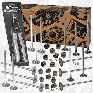 Sada ventilů, sací/výfukový ventil ET ENGINETEAM VS0035VR1