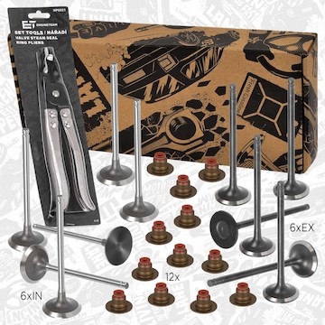 Sada ventilů, sací/výfukový ventil ET ENGINETEAM VS0043VR1