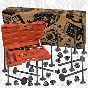 Sada ventilů, sací/výfukový ventil ET ENGINETEAM VS0044VR2