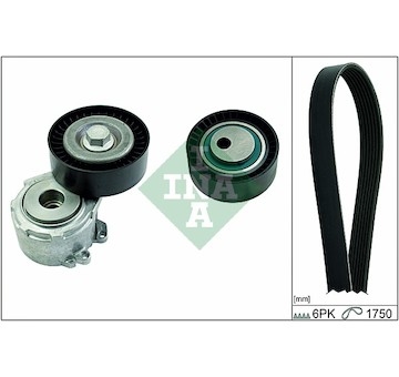 Sada žebrovaných klínových řemenů INA 529 0092 10