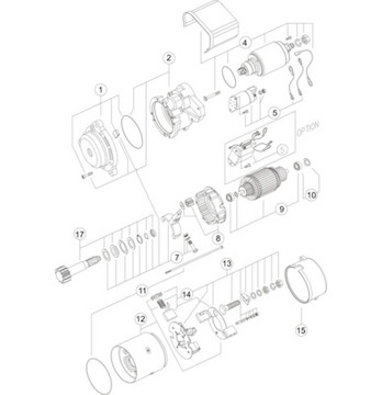 Startér MAHLE ORIGINAL MS 405