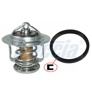 Termostat, chladivo FRECCIA TER33-00038
