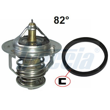 Termostat, chladivo FRECCIA TER33-00065