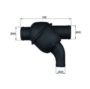 Termostat, chladivo MAHLE ORIGINAL TH 17 79