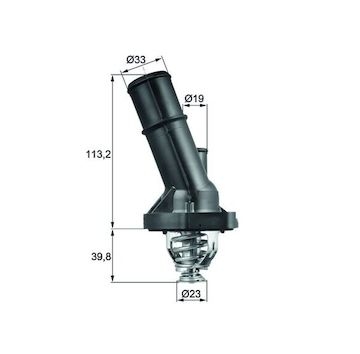 Termostat, chladivo MAHLE ORIGINAL TI 202 82