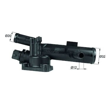 Termostat, chladivo MAHLE ORIGINAL TI 39 89