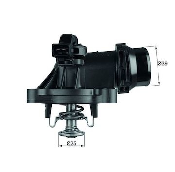 Termostat, chladivo MAHLE ORIGINAL TM 18 105