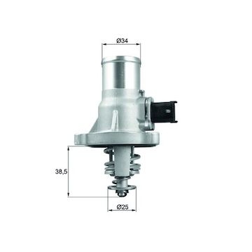 Termostat, chladivo MAHLE ORIGINAL TM 41 105