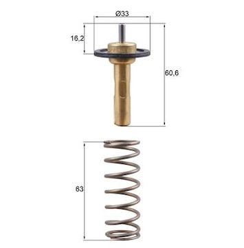 Termostat, chladivo MAHLE ORIGINAL TX 311 90D