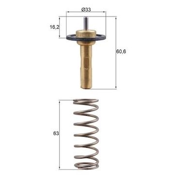 Termostat, chladivo MAHLE ORIGINAL TX 311 90D