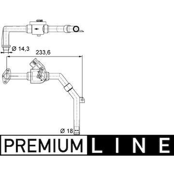 Termostat MAHLE ORIGINAL CV 9 000P