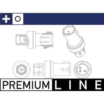 Tlakový vypínač, klimatizace MAHLE ORIGINAL ASE 6 000P