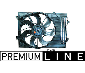 Větrák, chlazení motoru MAHLE ORIGINAL CFF 124 000P