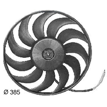 Větrák, chlazení motoru MAHLE ORIGINAL CFF 135 000S