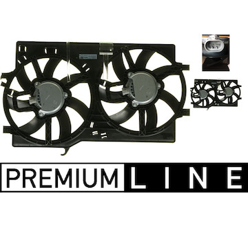 Větrák, chlazení motoru MAHLE ORIGINAL CFF 219 000P