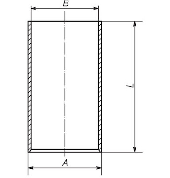 Vložený válec MAHLE ORIGINAL 007 WV 47 00
