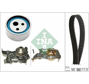 Vodní pumpa + sada ozubeného řemene INA 530 0018 32