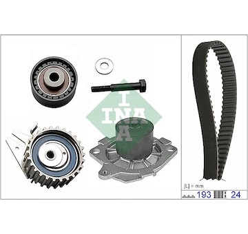 Vodní pumpa + sada ozubeného řemene INA 530 0623 30