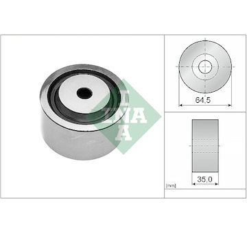 Vratná/vodicí kladka, ozubený řemen INA 532 0083 10